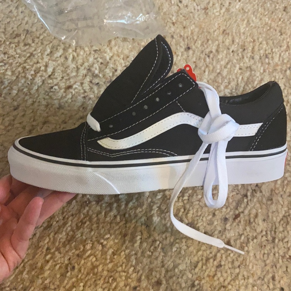 Black Vans NWT in box